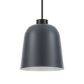 GoodHome Pendant Lamp Calume E27 18cm, matt black