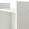 BAGGEBO Bookcase, white, 50x25x160 cm