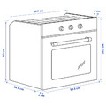 MATTRADITION Forced air oven, white