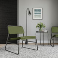 LINNEBÄCK Easy chair, Orrsta olive-green