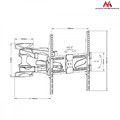 MacLean TV Bracket 26-55" 45kg MC-781