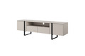 TV Cabinet Verica 200 cm, cashmere/black legs