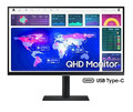 Samsung 27" Monitor LS27A60PUUUXEN VA WQHD 1xHDMI 1xUSB-C 2xDP