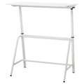 GLADHÖJDEN Desk sit/stand, white, 100x60 cm