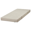 VANNAREID Mattress, pocket springs, firm/beige, 80x200 cm