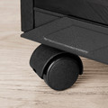 UPPSPEL Cpu stand with castors, dark grey