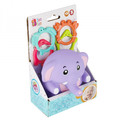 Bam Bam Bath Elephant with Rings 18m+