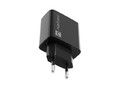 Natec USB Charger Ribera EU Plug 1x USB-A, black