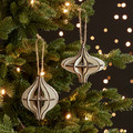 3D Christmas Hanging Decoration, wood