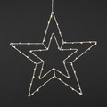 LED Star 48 x 45 cm, in-/outdoor, warm/cool light