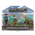 Minecraft Steve And Armored Horse Figures HDV39 6+