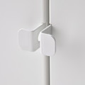 JOSTEIN Door/side units/back, in/outdoor white, 60x42x82 cm