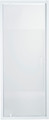 Pivot Shower Door Onega 80 cm, white/patterned