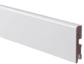 MDF Skirting Board 80 x 2000 mm, glossy white