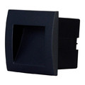 GoodHome Outdoor Lamp LED Sham, square, black