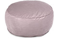 Large Pouffe, velvet, powder pink