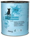 Catz Finefood Cat Food Herring & Crabs N.13 800g