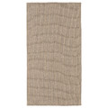 VODSKOV Rug, flatwoven, natural/light grey, 80x150 cm