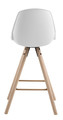 Bar Stool Oslo, high, white