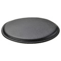 PÄRLETERNELL Chair pad, Grann black, 35 cm