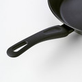 HEMLAGAD Frying pan, black, 32 cm