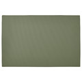 UTSÅDD Place mat for food bowl, grey-green, 33x50 cm