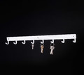 Rack with Hooks 60, white