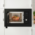 VÄRMD Microwave oven, black