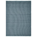 TIDTABELL Rug, flatwoven, grey-blue, 170x240 cm