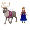 Disney Frozen Toys, Anna Doll & Sven Figure HLX03 3+