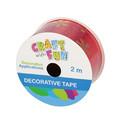 Christmas Decorative Tape 1pc 2m, red