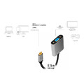 LogiLink USB-C to VGA Adapter 1080p 0.15 m
