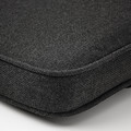 JÄRPÖN/DUVHOLMEN Seat/back cushion, outdoor, anthracite, 116x45 cm