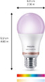 Philips LED Bulb Smart Philips SMD A60 E27 RGB