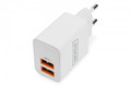 Digitus USB Charger EU Plug 2x USB-A DA-10061