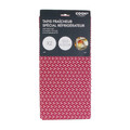 Stay-Fresh Mat for Fridge 2pc, red