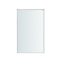 GoodHome Walk-in Shower Ezili 100 cm, chrome/transparent