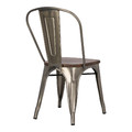 Chair Paris Wood, metallic, pine, walnut