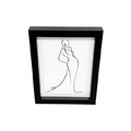 GoodHome Picture Frame Islande 18 x 24 cm, black