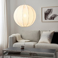 REGNSKUR Pendant lamp shade, round white, 50 cm