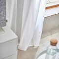 SILVERLÖNN Sheer curtains, 1 pair, white, 145x300 cm