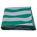 TABBERAS Tablecloth, wipeable green/lilac, 145x240 cm
