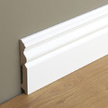 GoodHome MDF Skirting Board 19 x 120 x 2200 mm, white