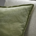 LAGERPOPPEL Cushion cover, grey-green, 50x50 cm