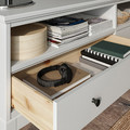 IDANÄS TV storage combination, white, 325x40x211 cm