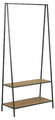 Actona Coat Stand with Shelf Seaford, wild oak/black