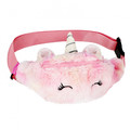 Starpak Plush Waist Bag Fanny Pack Unicorn, pink