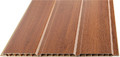 PVC Chamber Soffit, golden oak, 300 x 2700 mm, 4.05 m2, 5-pack