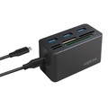 LogiLink USB 3.2 8-Port Mini Docking Station, black