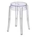 Stool Ghost 46cm, transparent